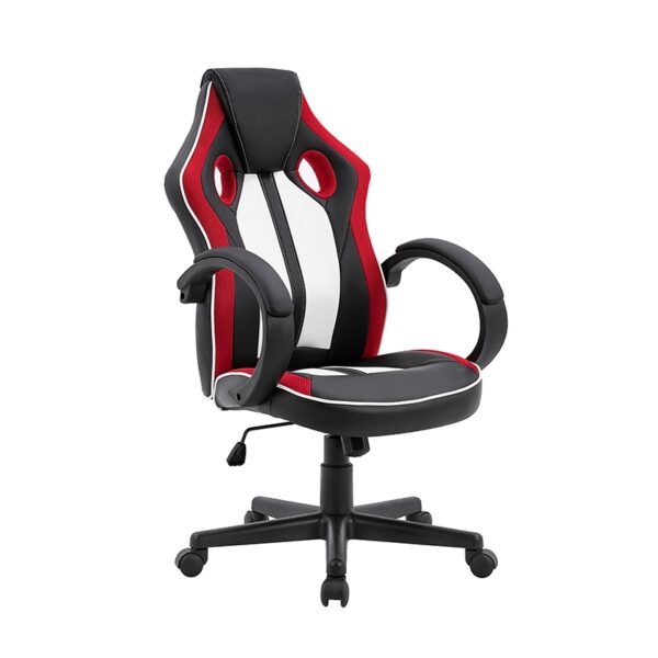 Αγόρασε A3950 ΜΑΥΡΗ/ΚΟΚΚ/ΛΕΥΚΟ PU ΠΟΛΥΘΡΟΝΑ ΓΡΑΦΕΙΟΥ σε μοναδική τιμή στο clickforshop.gr