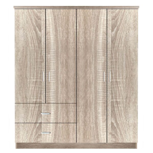 Αγόρασε Ντουλάπα ArteLibre CANDY CANE Φυσικό Χρώμα 160x50x195cm σε μοναδική τιμή στο clickforshop.gr