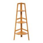 Αγόρασε Ραφιέρα 3όροφη Angle pakoworld γωνιακή φυσικό 32x32x103εκ σε μοναδική τιμή στο clickforshop.gr