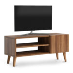 Αγόρασε το Έπιπλο τηλεόρασης Porto Megapap από μελαμίνη χρώμα καρυδί 90x32x42εκ. σε μοναδική τιμή στο clickforshop.gr