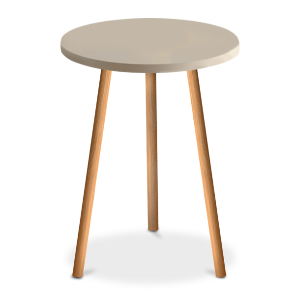 Αγόρασε το Βοηθητικό τραπεζάκι Roma Megapap από μελαμίνη χρώμα κρεμ 33