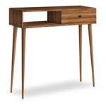 Αγόρασε το Κονσόλα μελαμίνης Napoli Megapap χρώμα καρυδί 90x29x88εκ. σε μοναδική τιμή στο clickforshop.gr