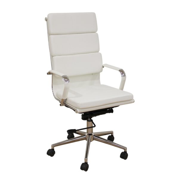 Αγόρασε A9944 ΛΕΥΚΟ PU ΠΟΛΥΘΡΟΝΑ ΓΡΑΦΕΙΟΥ σε μοναδική τιμή στο clickforshop.gr