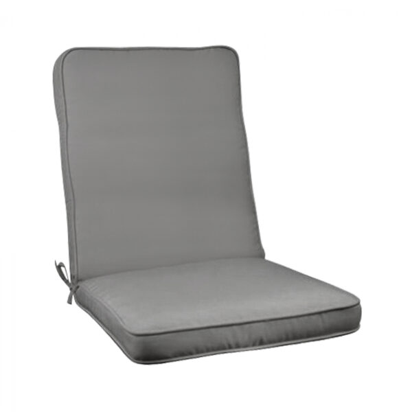 Βρες ΜΑΞΙΛΑΡΙ ΚΑΡΕΚΛΑΣ ΜΕ ΠΛΑΤΗ POLYESTER CHIOS ΓΚΡΙ HM11238.10P 117(45+72)X46X6 εκ. σε μοναδική τιμή στο clickforshop.gr